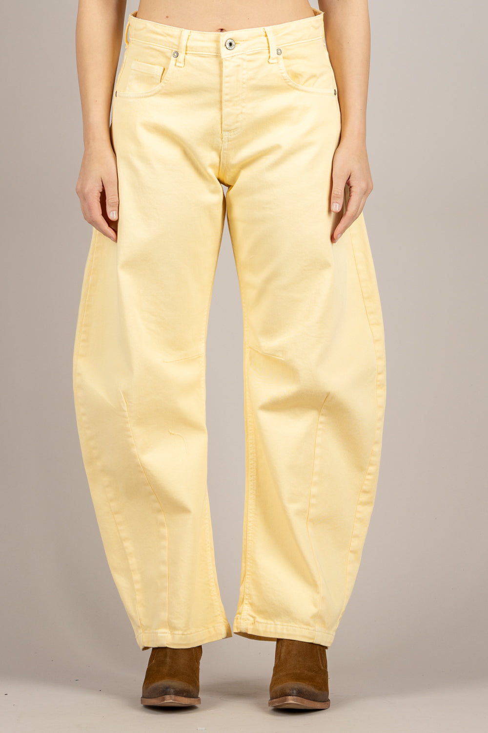 DIXIE - P881A097 - JEANS GIALLINO
