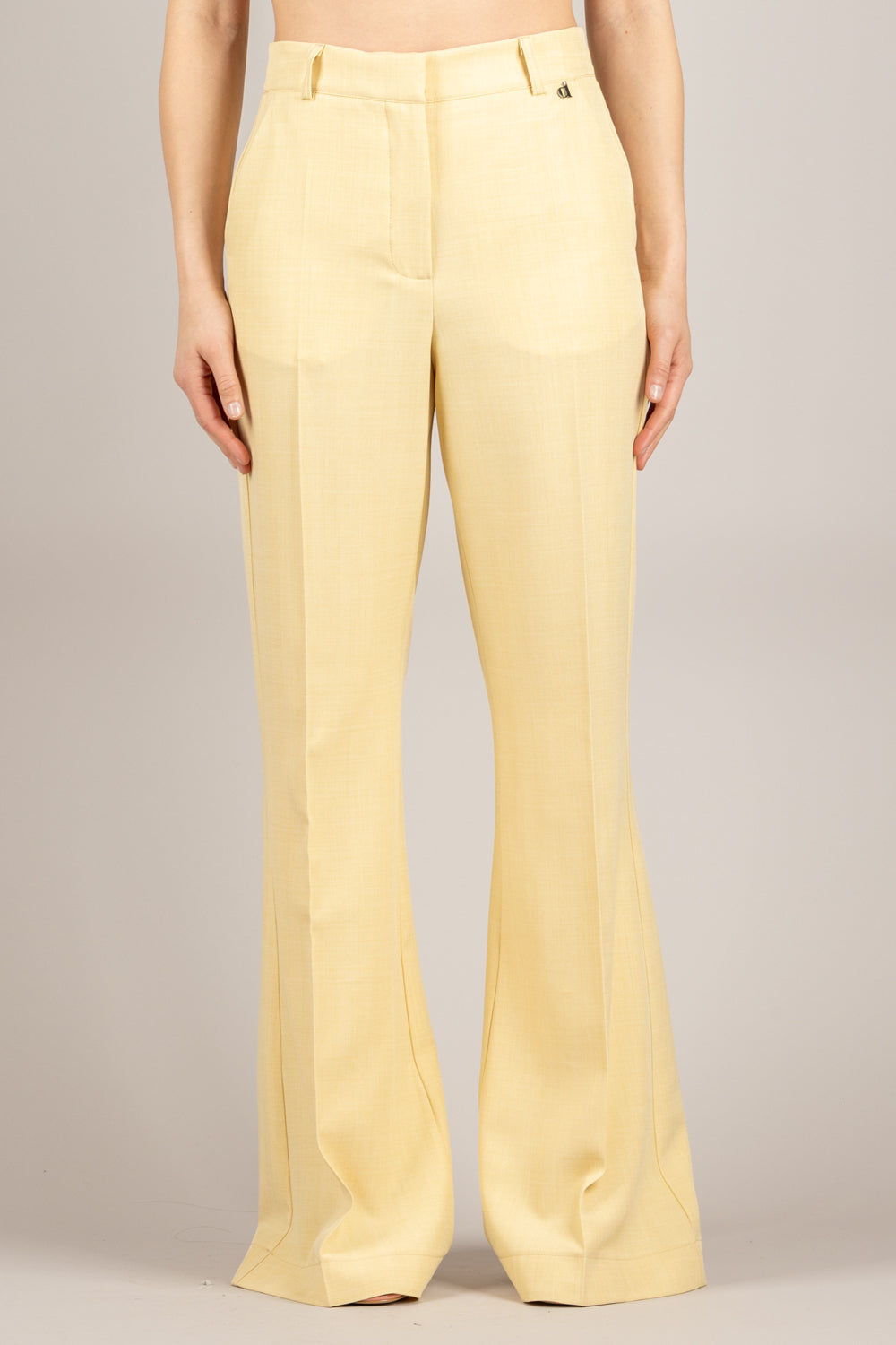 DIXIE - PDN91FH - PANTALONE GIALLINO