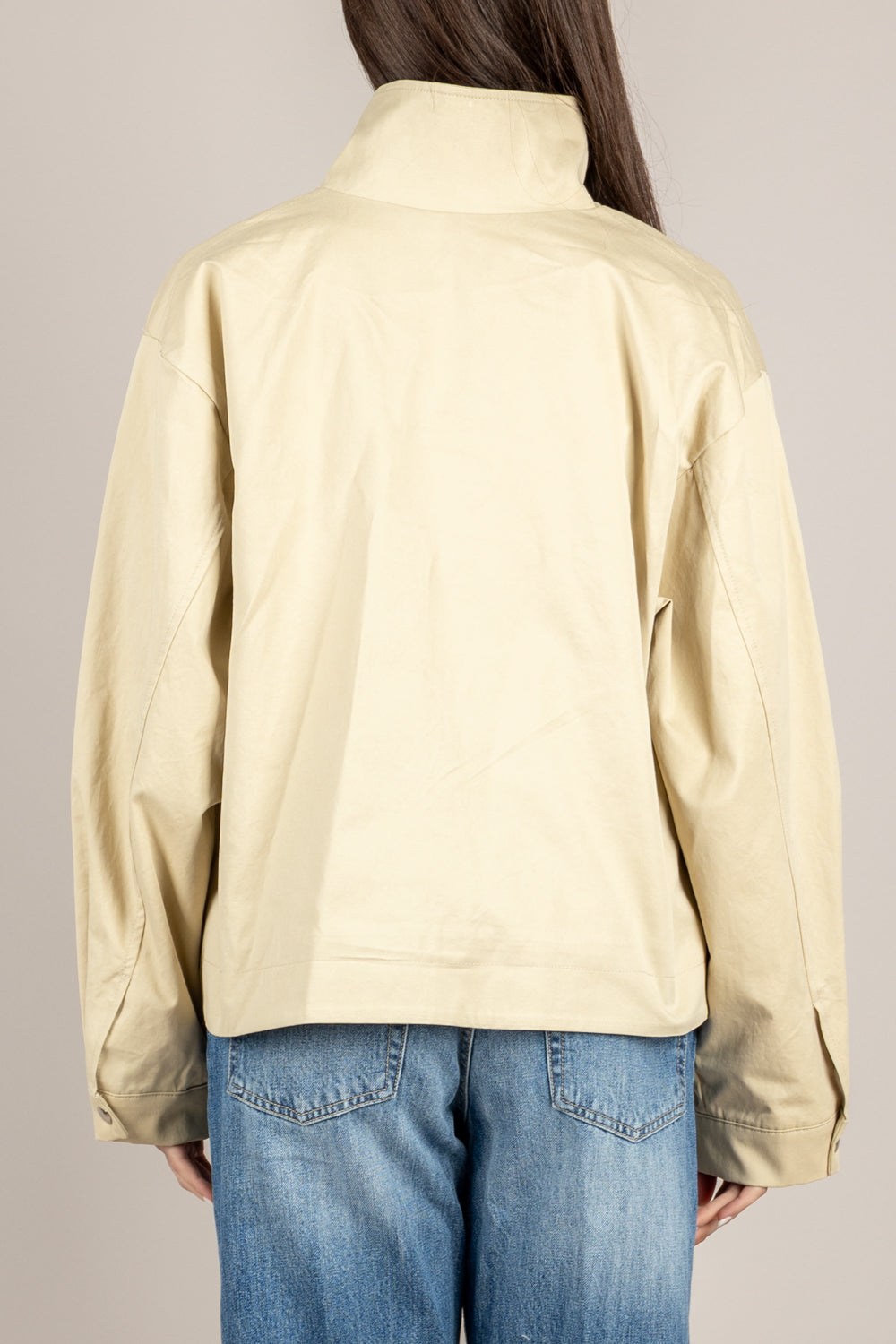 TENSIONE IN - PE260097 - FELPA BEIGE GHIACCIO