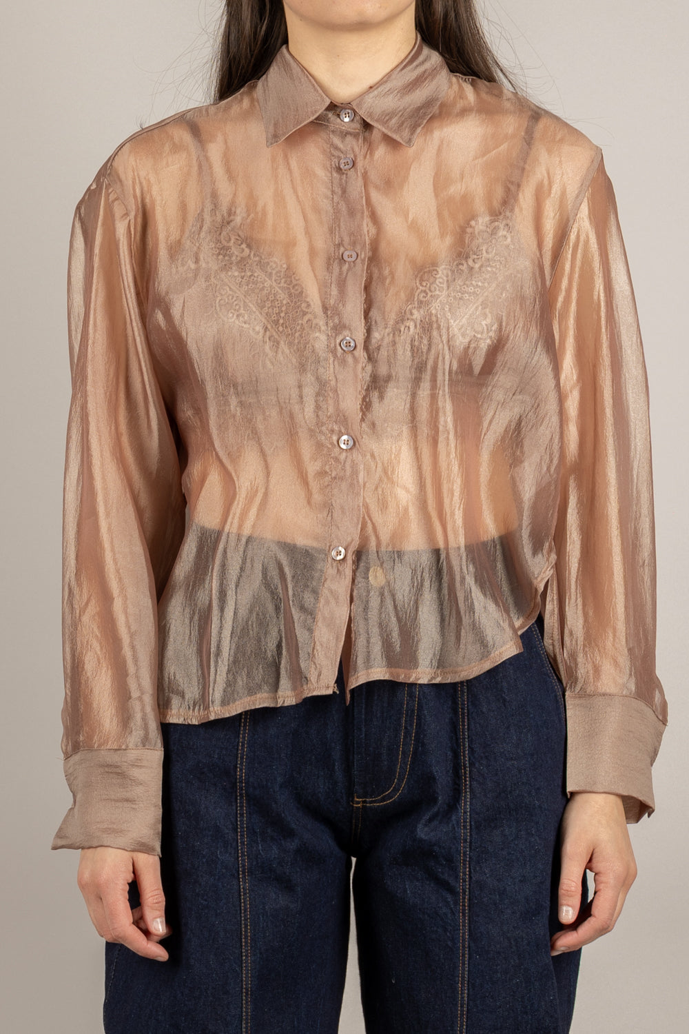 TENSIONE IN - PE260110 - CAMICIA BRONZO