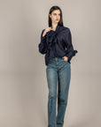 TENSIONE IN - PE260140 - BLUSA BLU