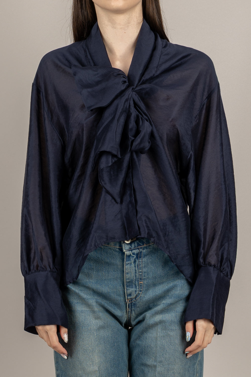 TENSIONE IN - PE260140 - BLUSA BLU