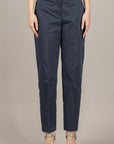 TENSIONE IN - PT113B-PE26 - PANTALONE A SIGARETTA BLU