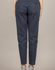 TENSIONE IN - PT113B-PE26 - PANTALONE A SIGARETTA BLU
