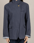 TENSIONE IN - QS733 - GIACCA BLU/BLU