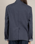 TENSIONE IN - QS733 - GIACCA BLU/BLU