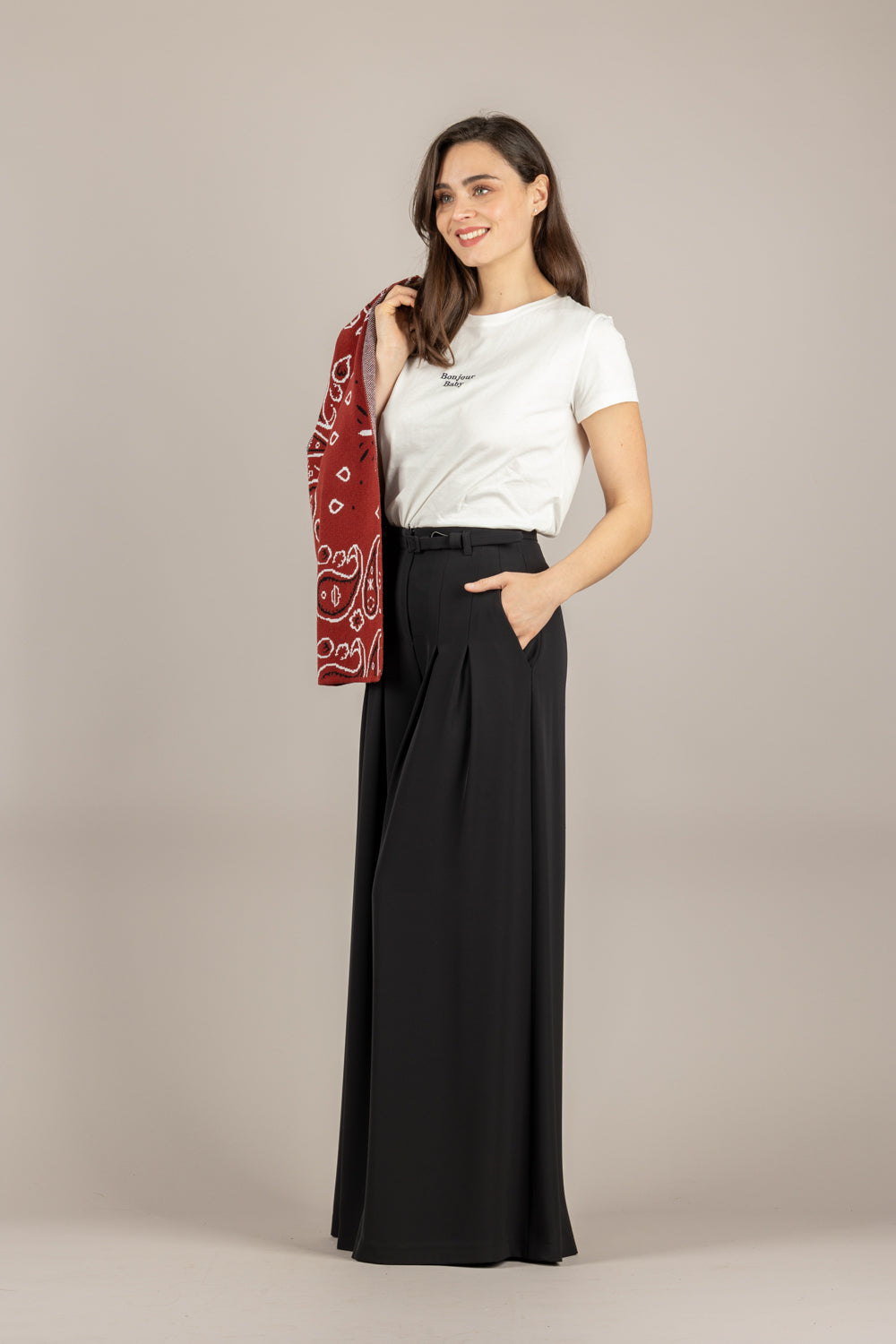 VICOLO - RAB0306 - T-SHIRT NATURALE