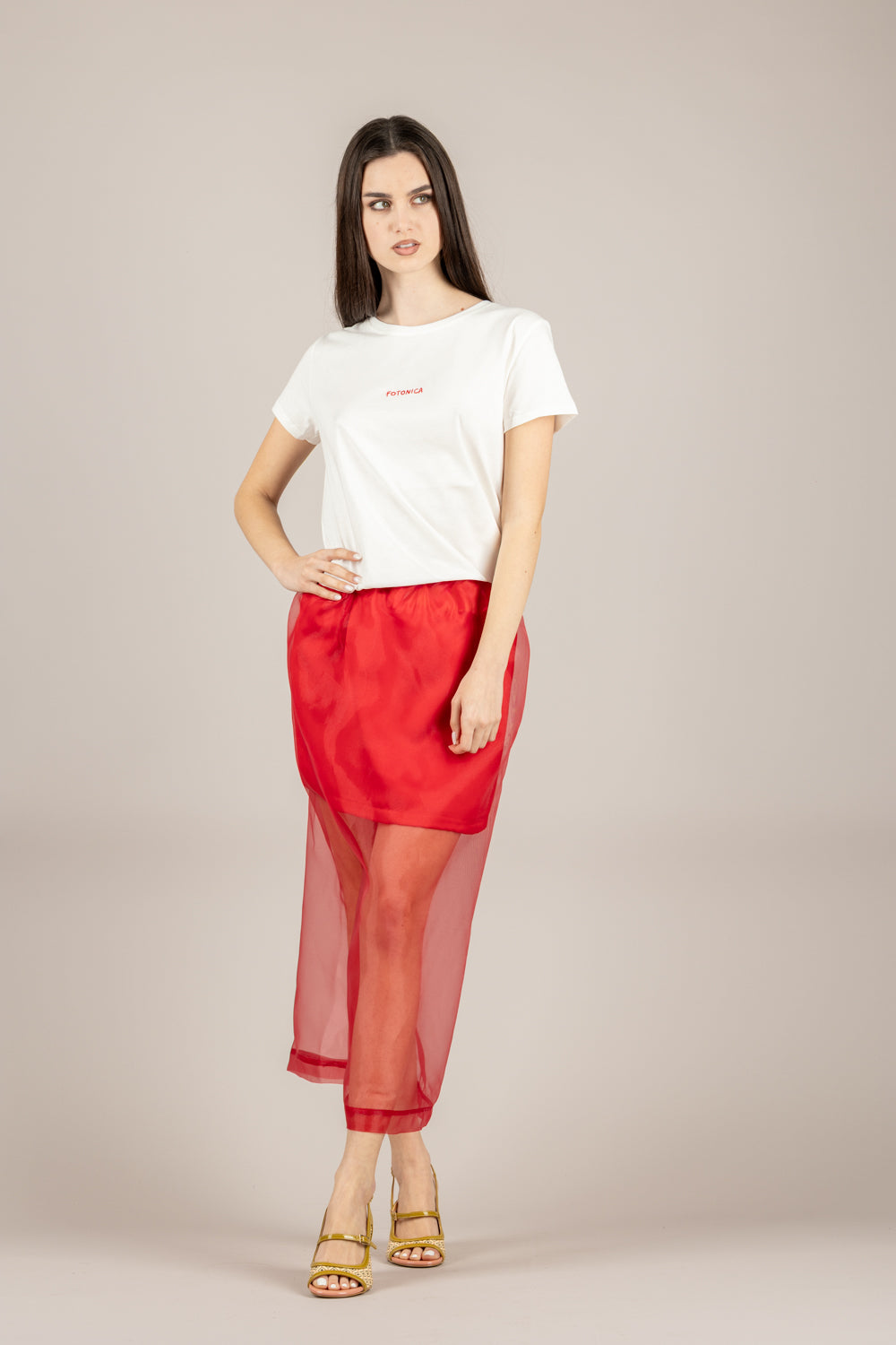 VICOLO - RAB0501 - T-SHIRT NATURALE