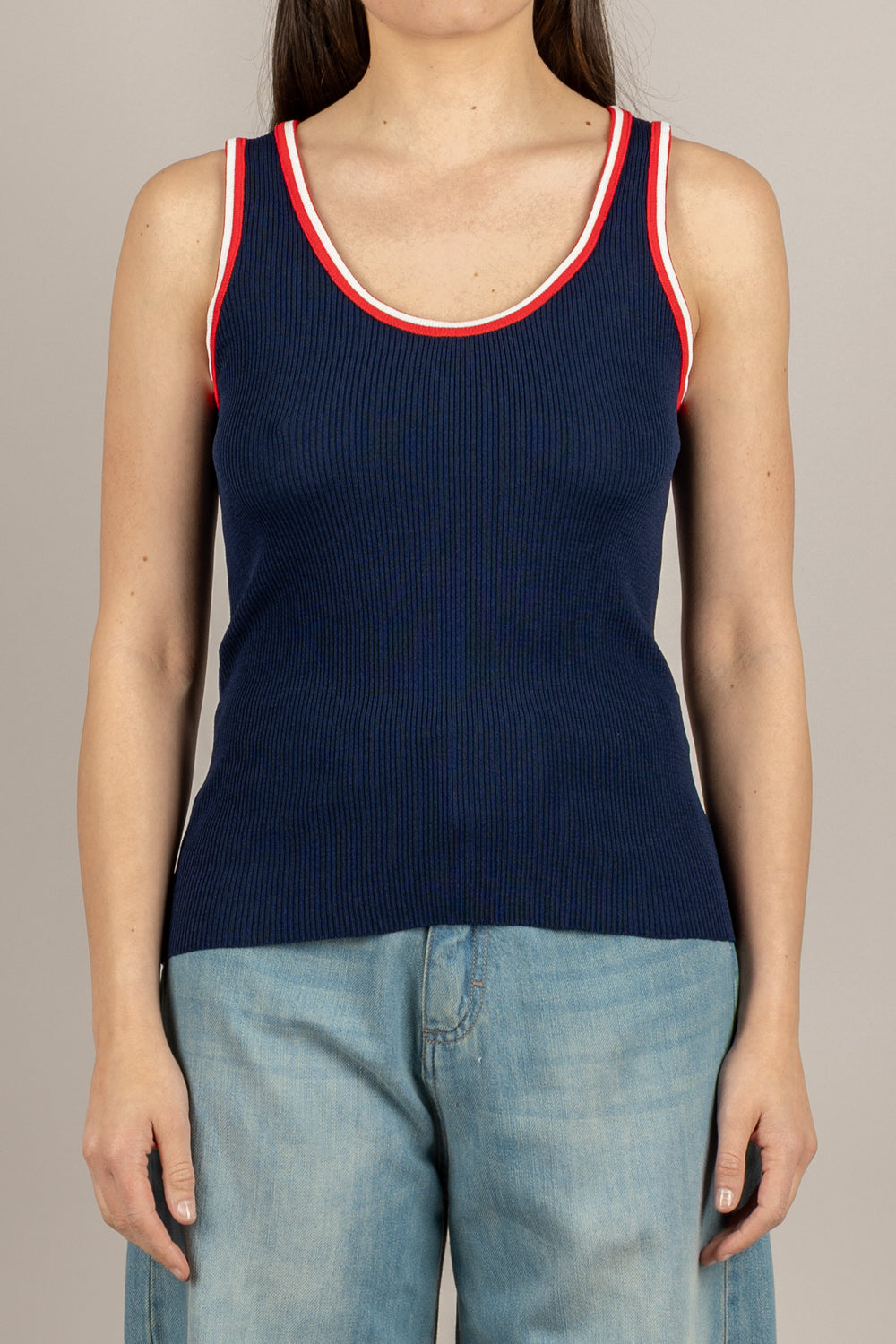 HAVEONE - RNE-Q072 - CANOTTA BLU 