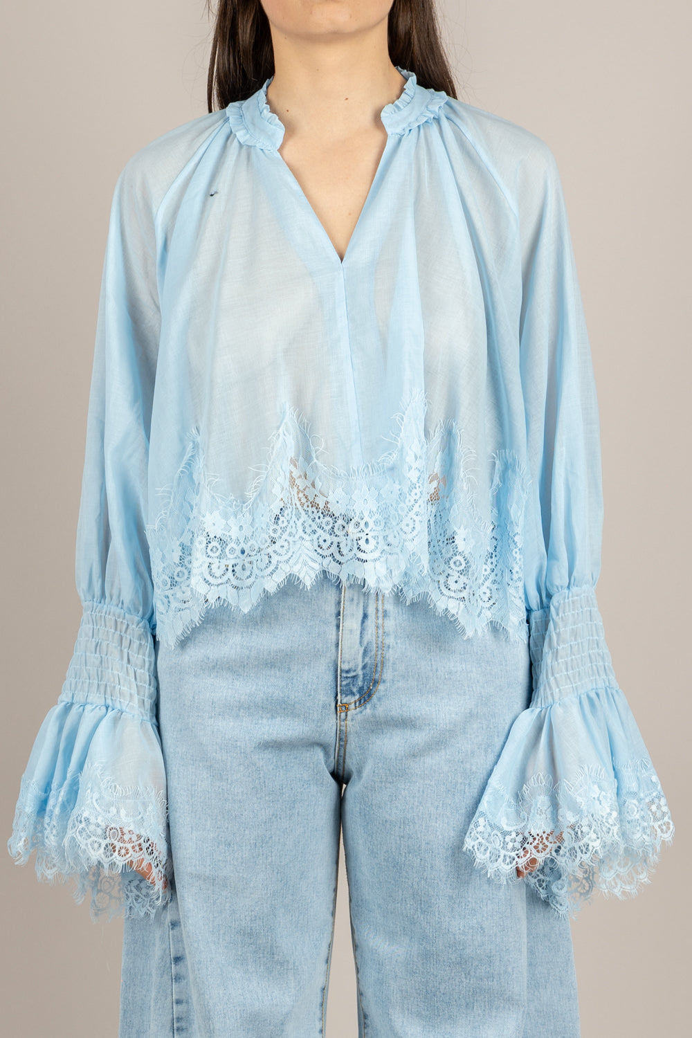 TENSIONE IN - S26C181 - CAMICIA NUVOLA