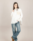 TENSIONE IN - S26C809 - CAMICIA NATURALE