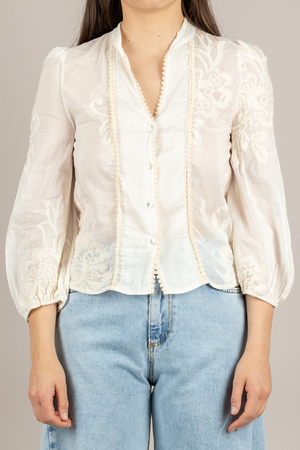 TENSIONE IN - S26C901 - CAMICIA SBOLLITO