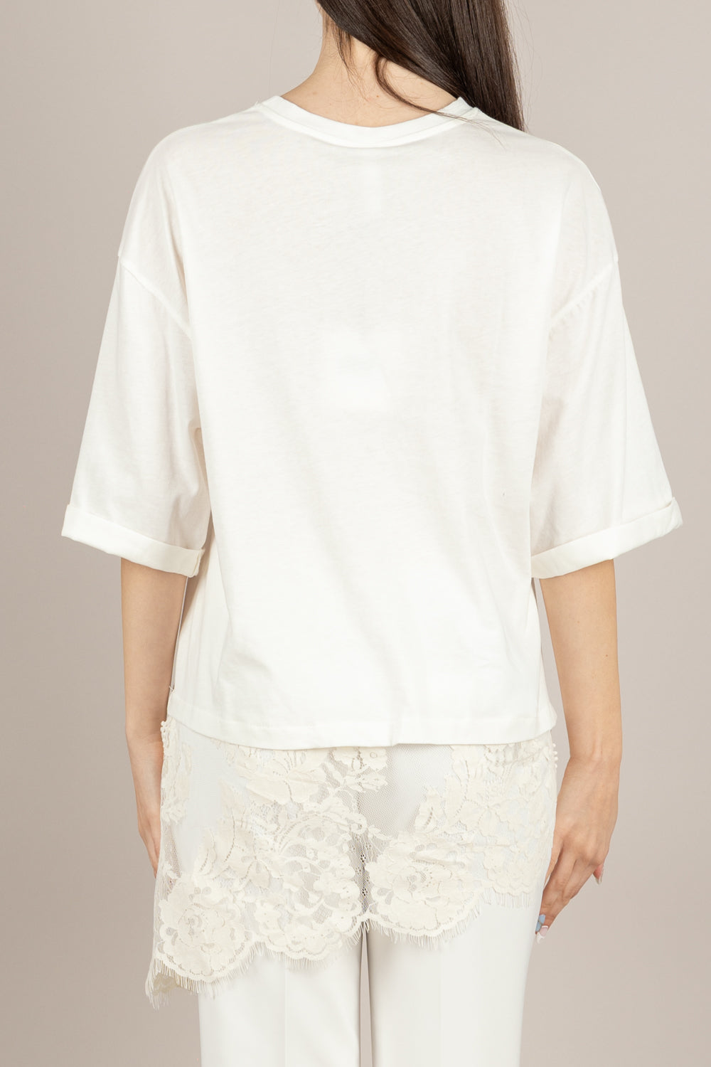 TENSIONE IN - S26M665 - MAGLIA NATURALE