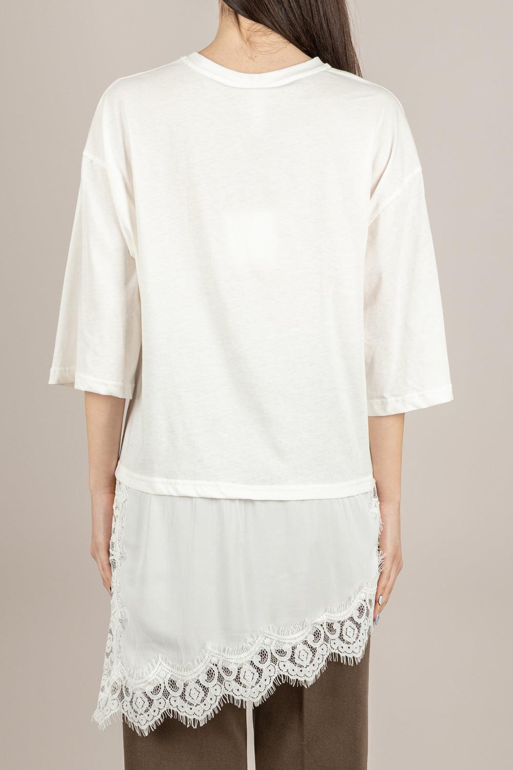 TENSIONE IN - S26M975 - MAGLIA NATURALE
