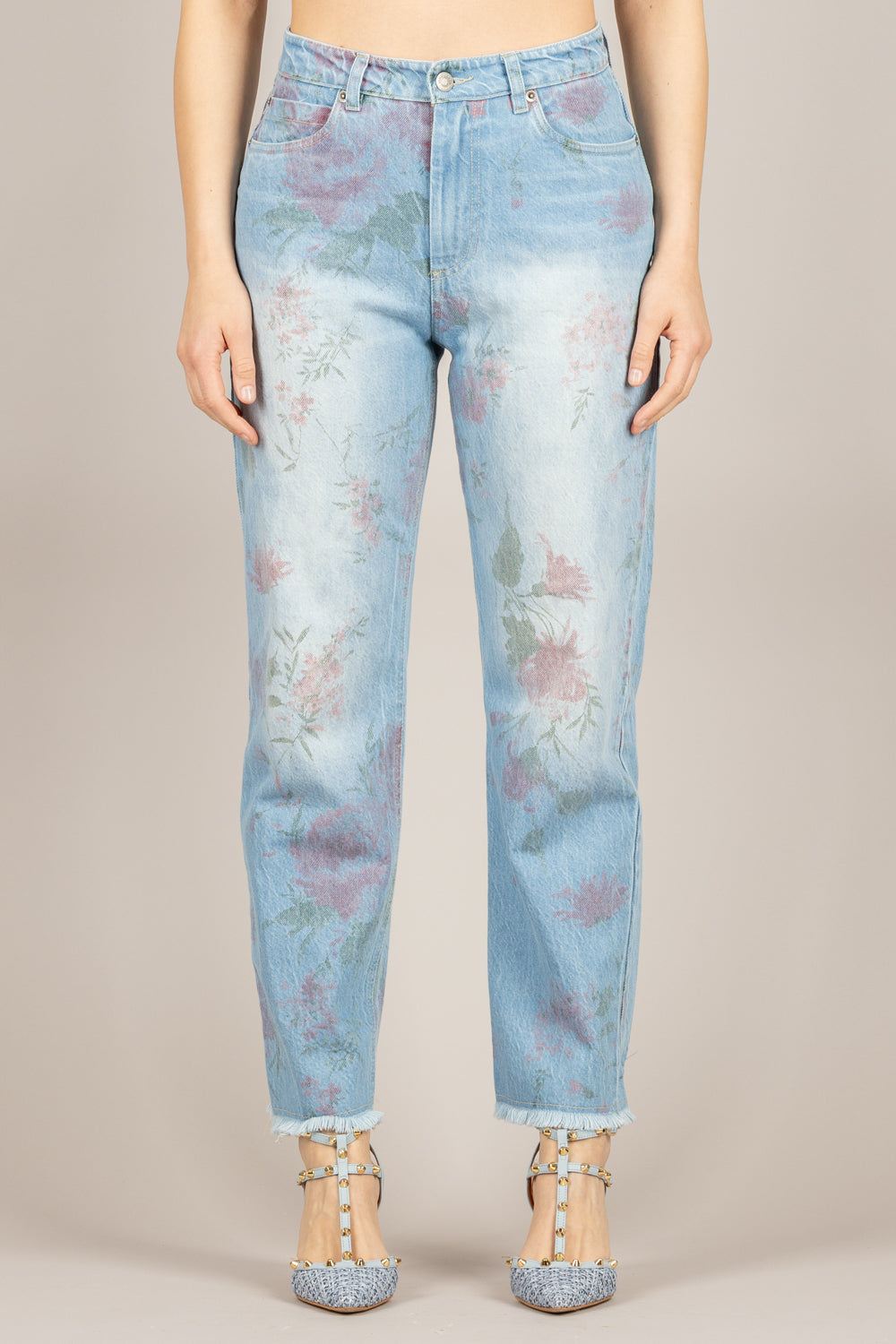 TENSIONE IN - S26P688 - PANTALONE V.UNICA