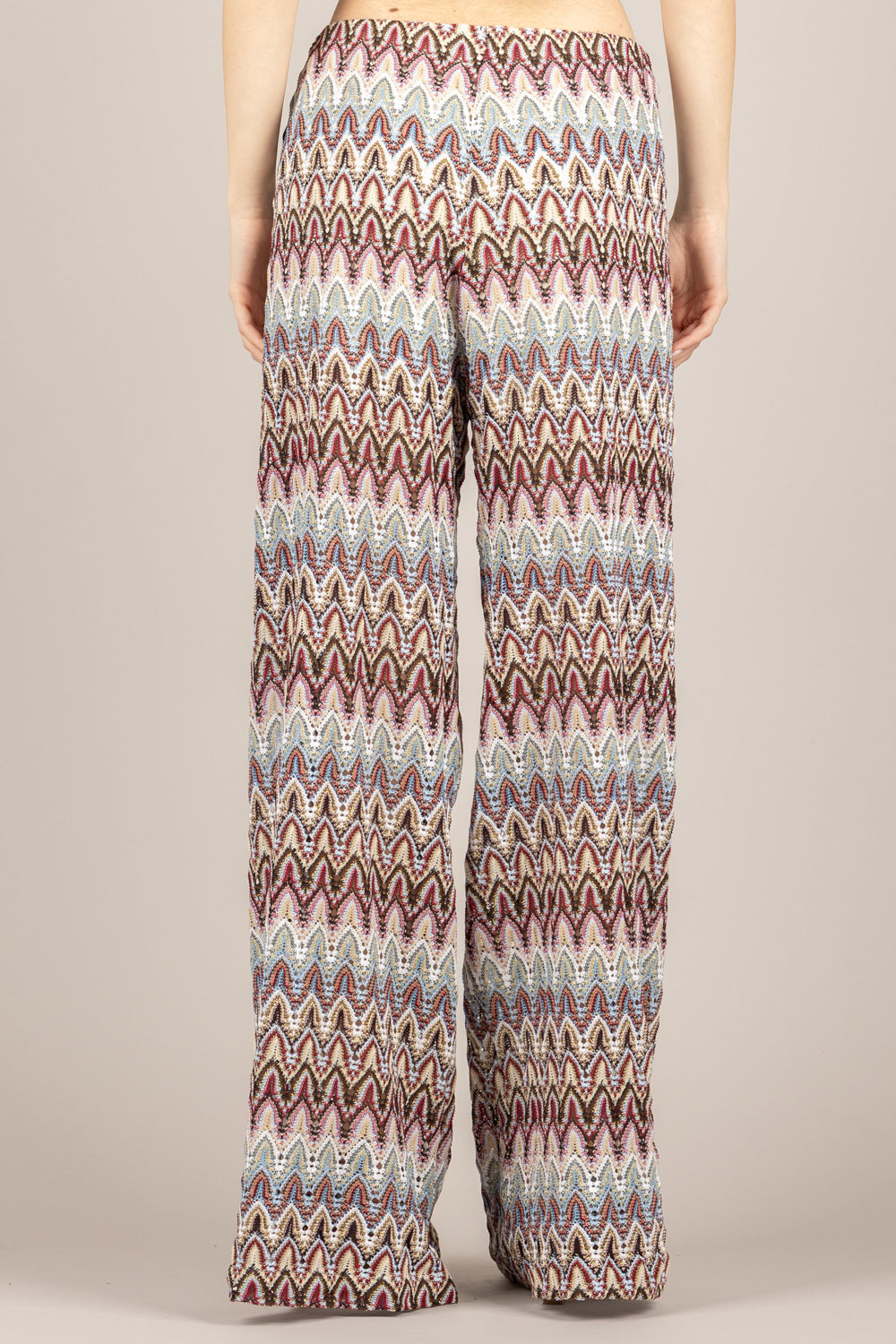 TENSIONE IN - S26PD04 - PANTALONE PALAZZO FANTASIA INDIA