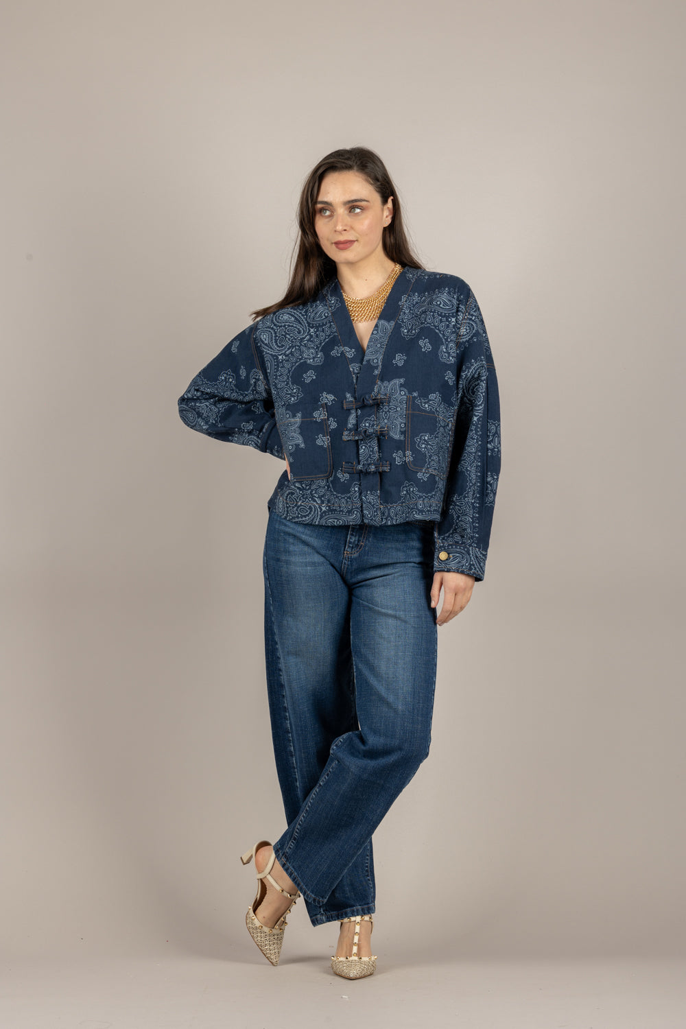 TENSIONE IN - SL1097 - GIACCA BLU