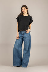 KONTATTO - SM209C - T-SHIRT NERO