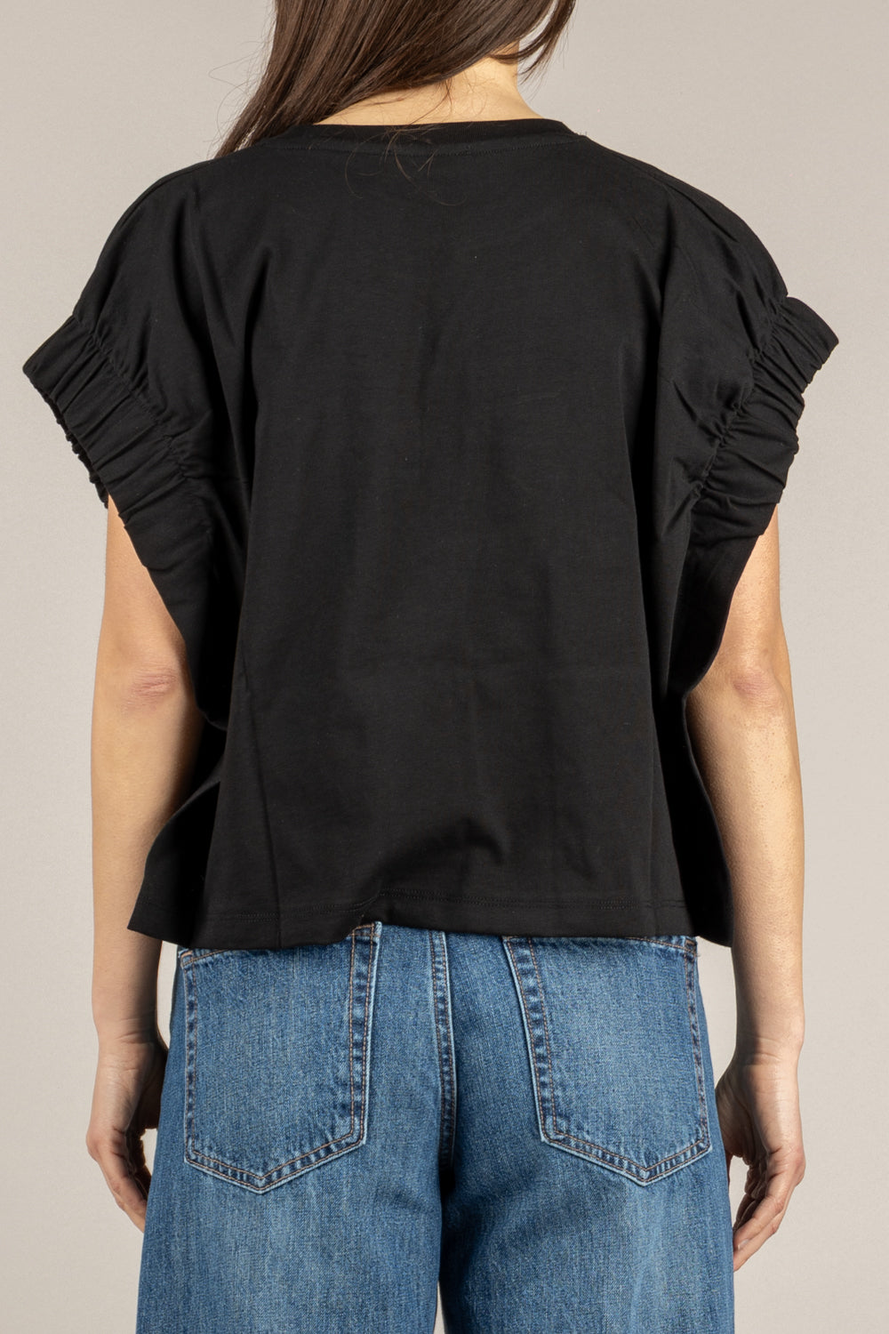 KONTATTO - SM209C - T-SHIRT NERO 