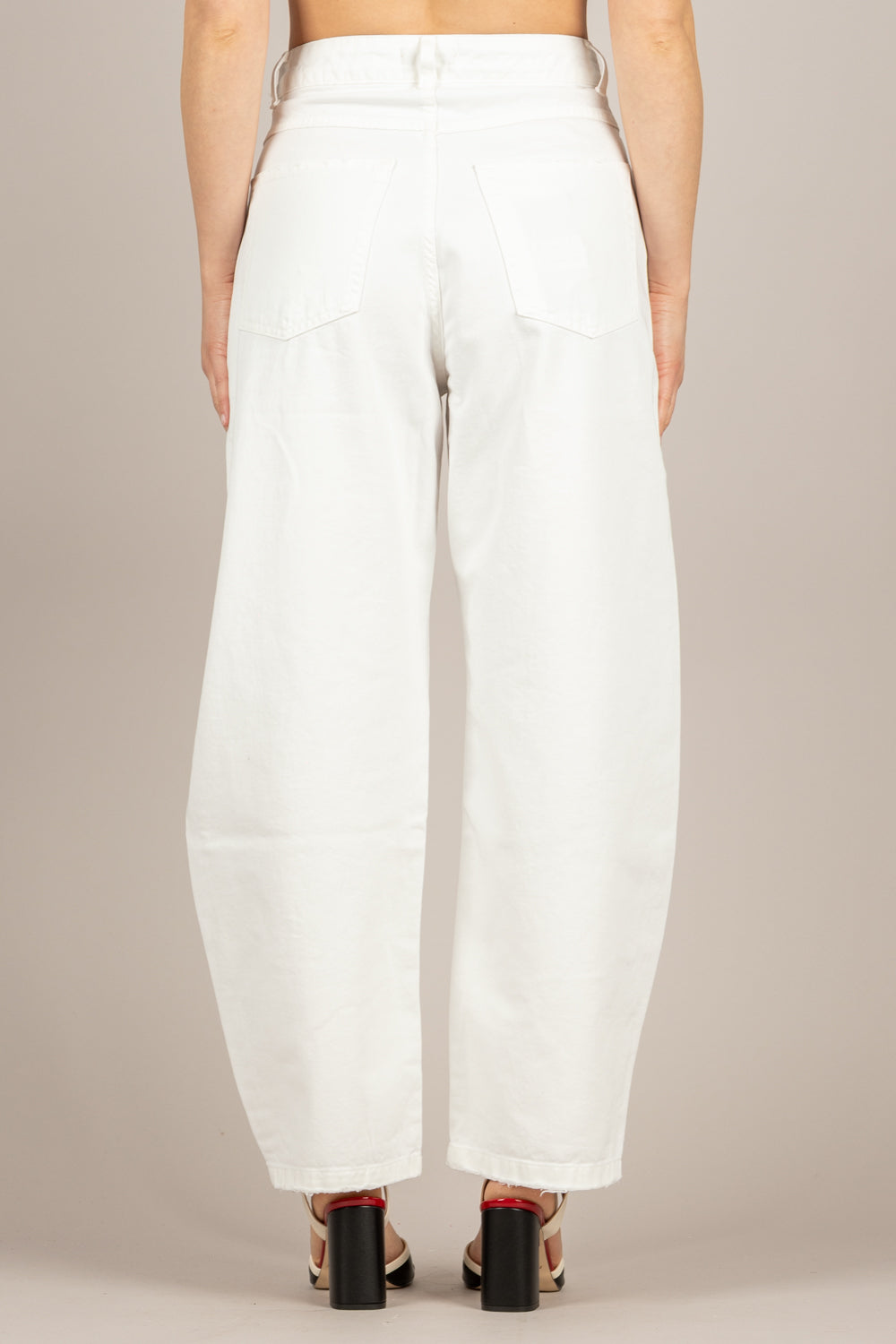 BLOOM - SMOOTH-COLOR - JEANS BIANCO 