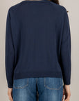 ANGELA DAVIS - SP9PA1 - MAGLIA GIROCOLLO BLUE
