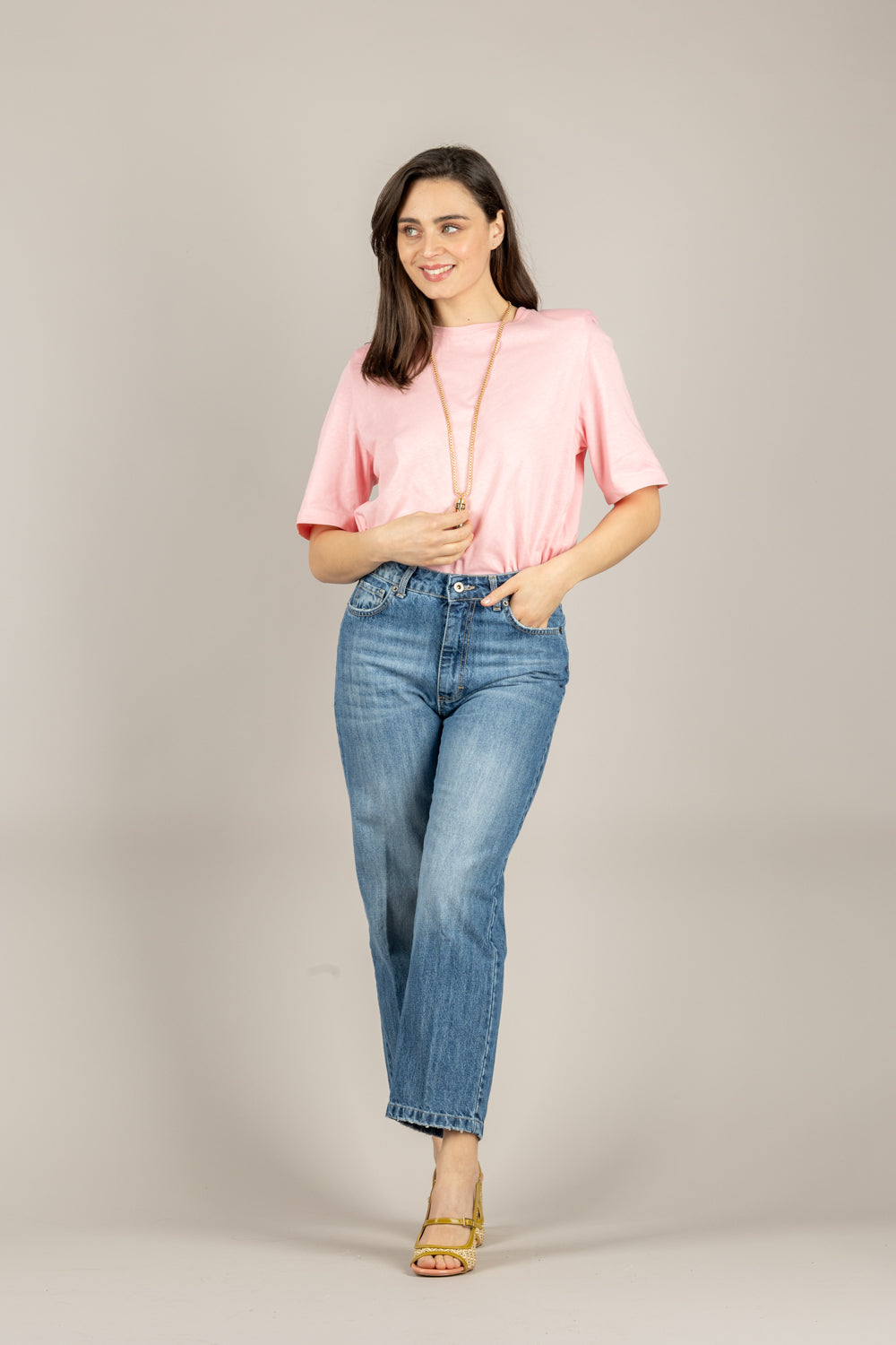 DIXIE - T262A018 - T-SHIRT ROSA