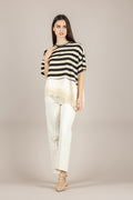 DIXIE - T262A096 - T-SHIRT BURRO/NERO
