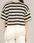DIXIE - T262A096 - T-SHIRT BURRO/NERO