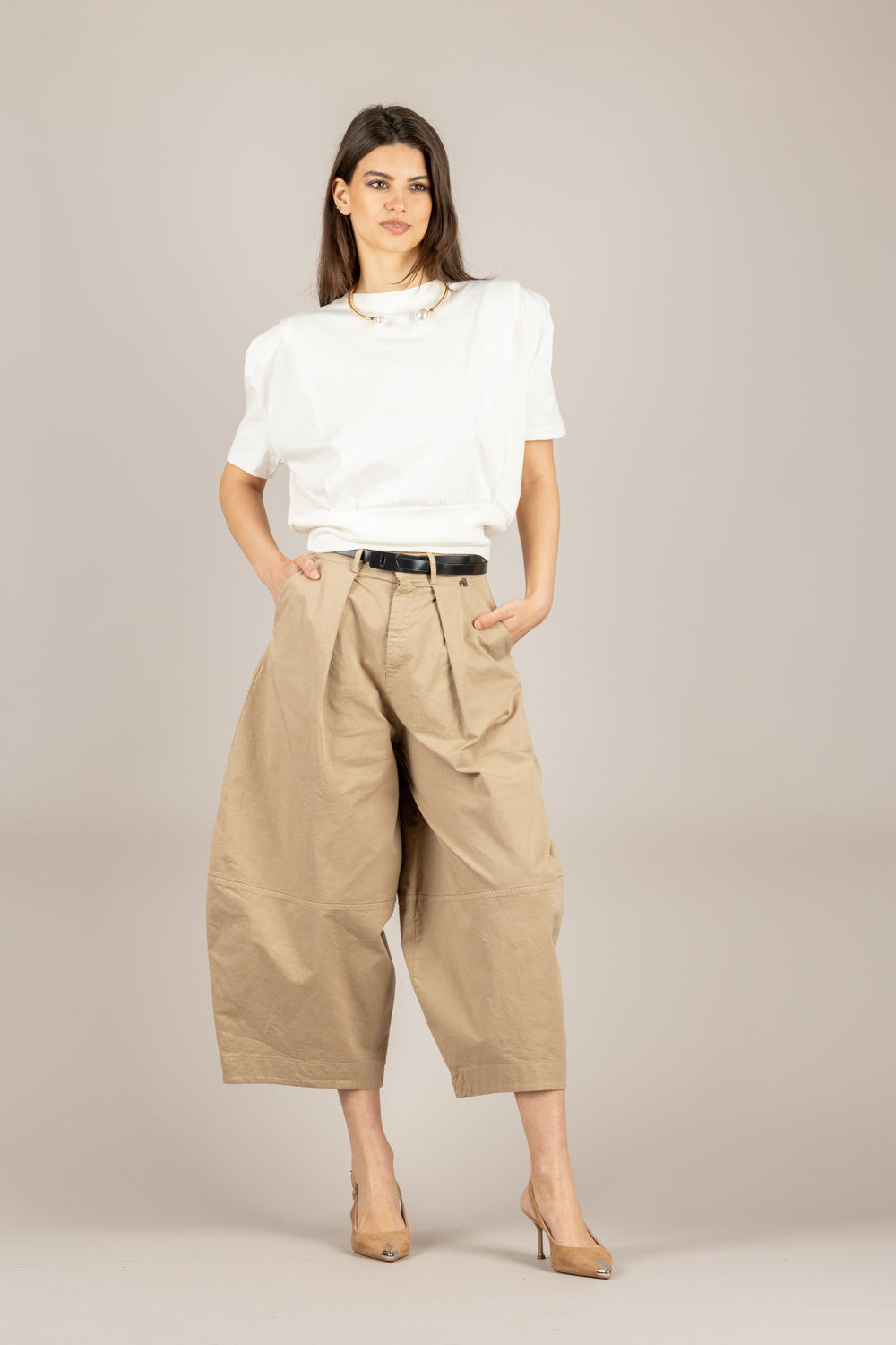 DIXIE - T262A103 - T-SHIRT LATTE 