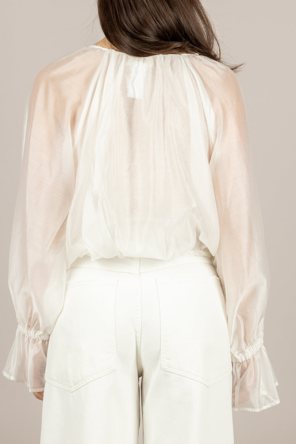 VICOLO - TAB0989 - BLUSA NATURALE