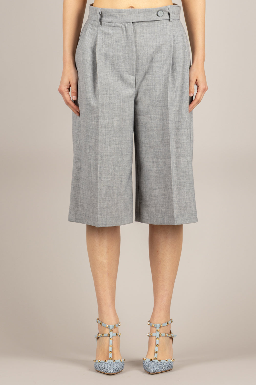 VICOLO -TAB1322 - BERMUDA GRIGIO