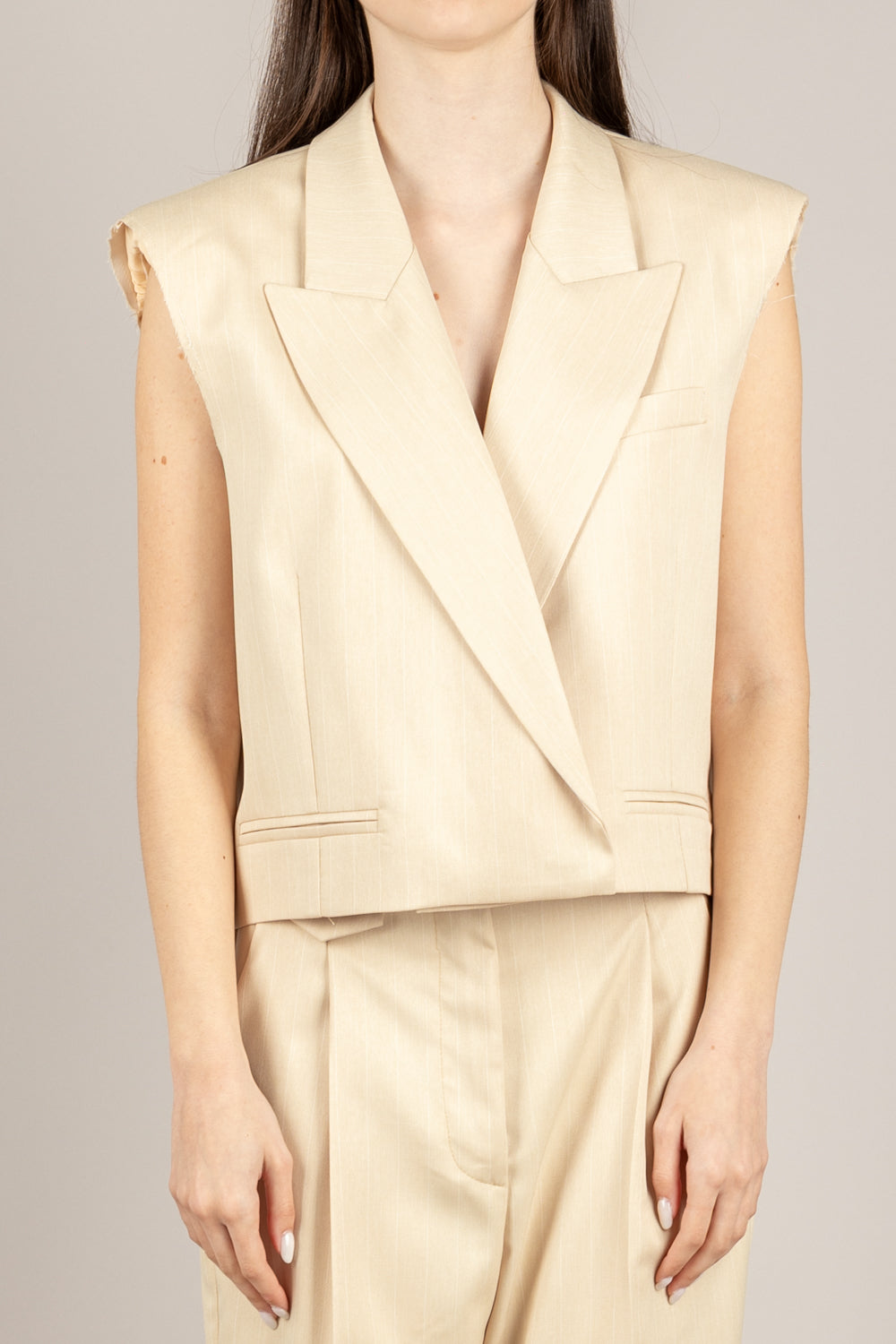 VICOLO - TAB1369 - PANTALONE BEIGE 