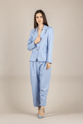 VICOLO - TAB1373 - PANTALONE AZZURRO