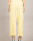 VICOLO - TAB1373 - PANTALONE GIALLO PAGLIERINO