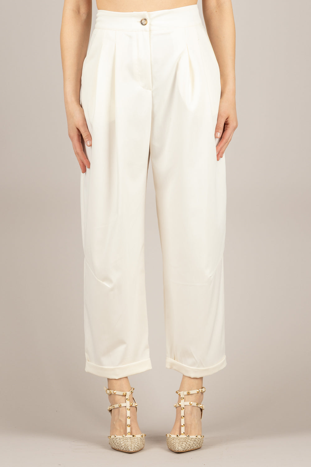 VICOLO - TAB1373 - PANTALONE NATURALE