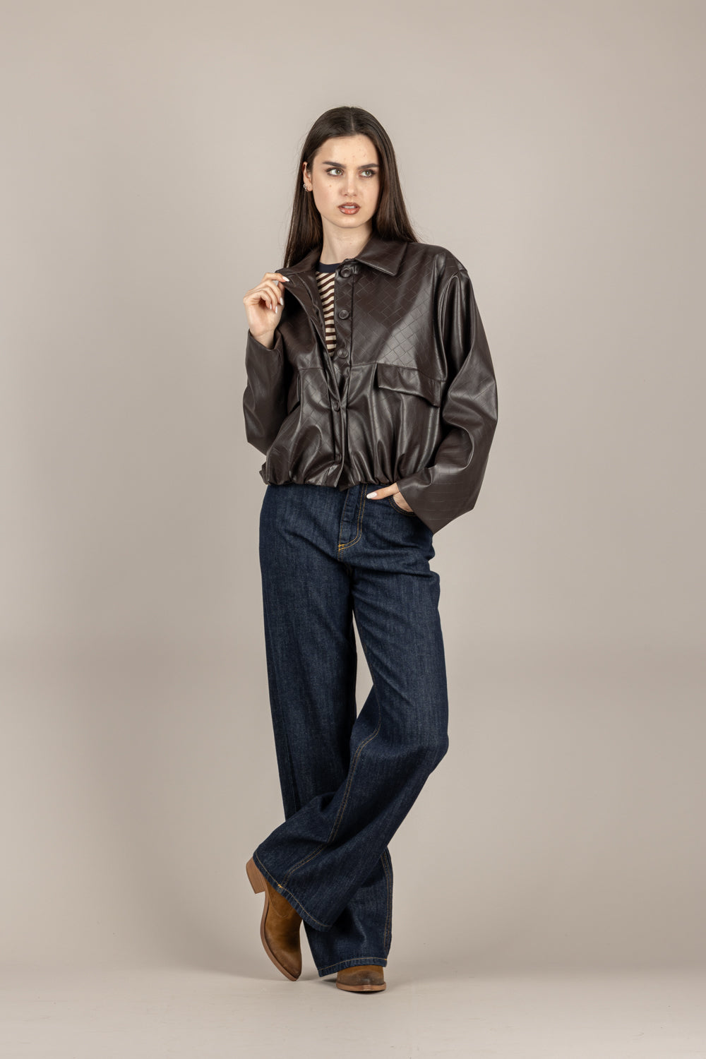 VICOLO - TAB1420 - GIACCA MORO