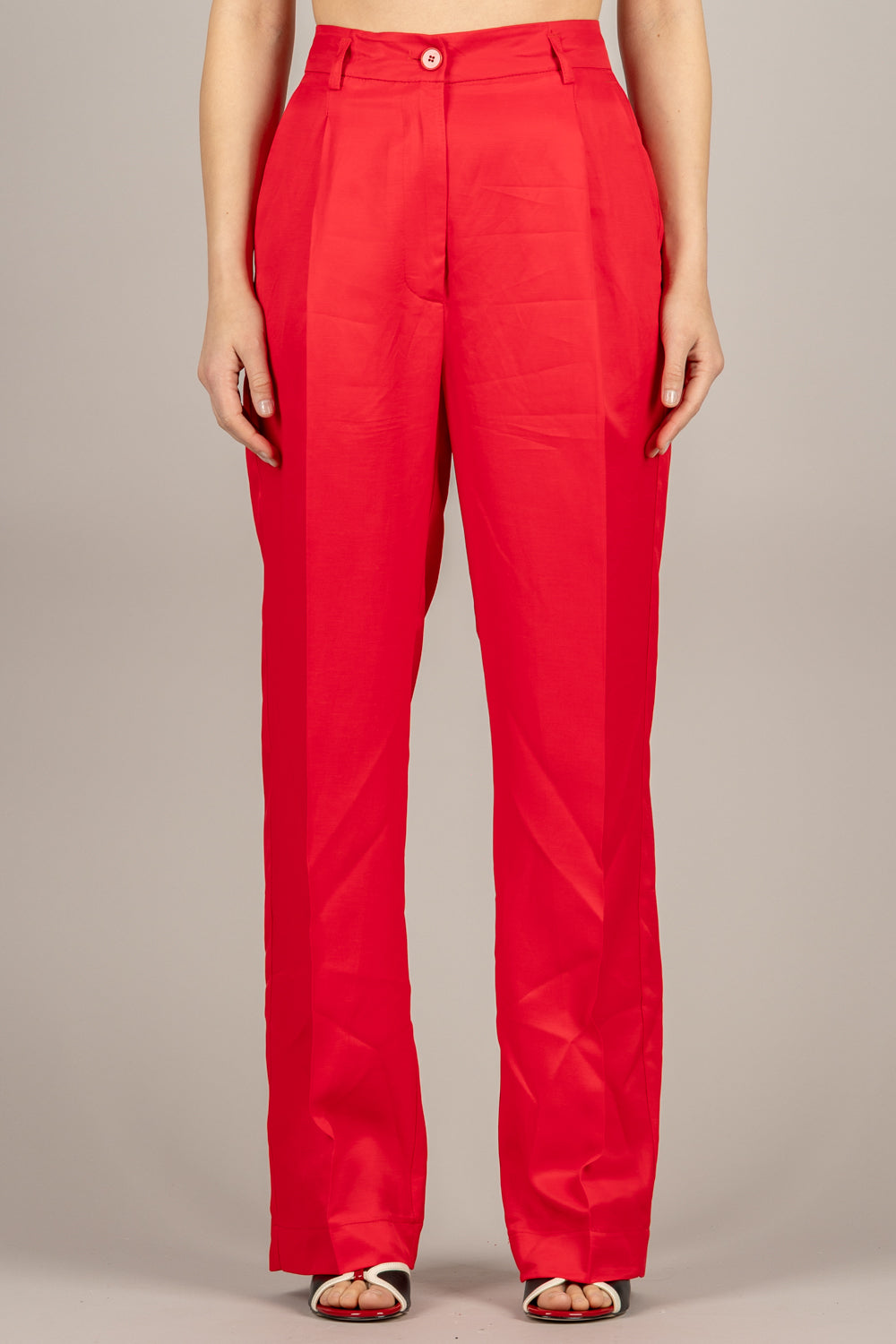 VICOLO - TAB1463 - PANTALONE ROSSO 
