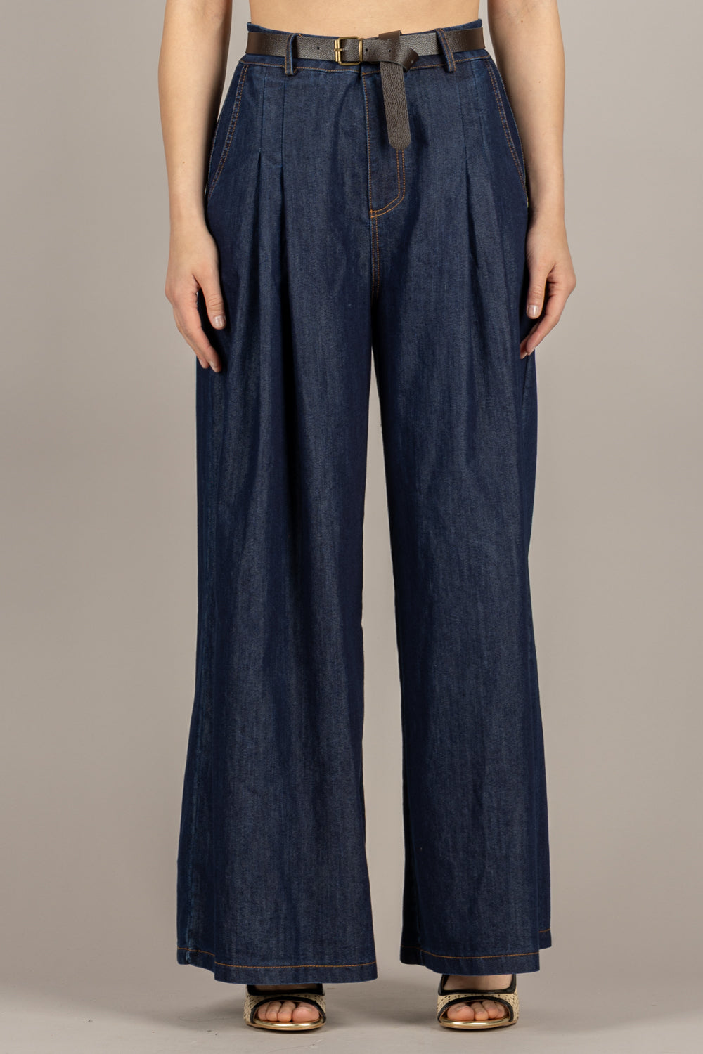 VICOLO - TAB1469 - PANTALONE BLU 
