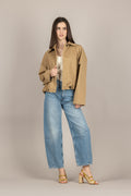 VICOLO - TAB1530 - GIACCA BOMBER BEIGE