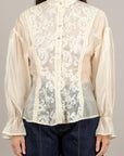 VICOLO - TAB1639 - CAMICIA BURRO