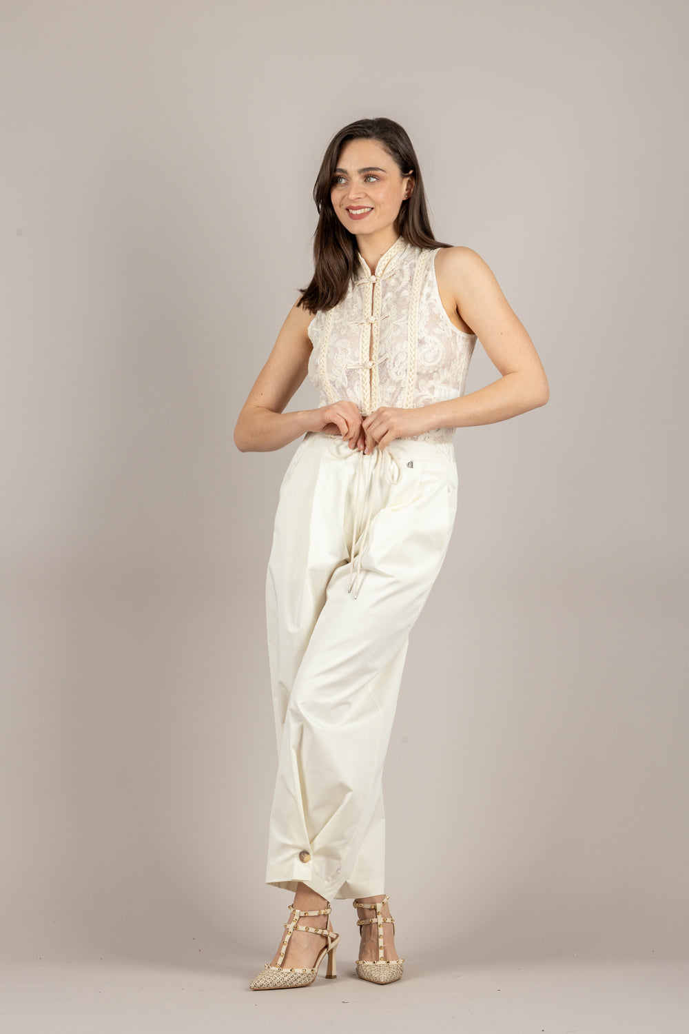 VICOLO - TAB1640 - GILET BURRO