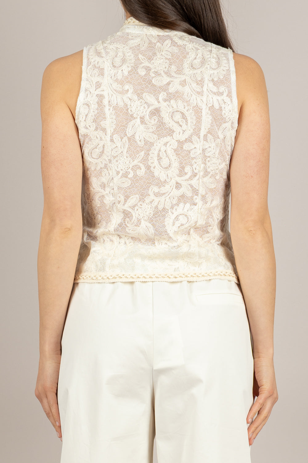 VICOLO - TAB1640 - GILET BURRO