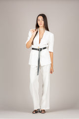 VICOLO - TAB1933 - PANTALONE GAMBA DIRTTA NATURALE