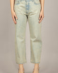 TENSIONE IN - TOM-SUMMER - JEANS CROP BLU