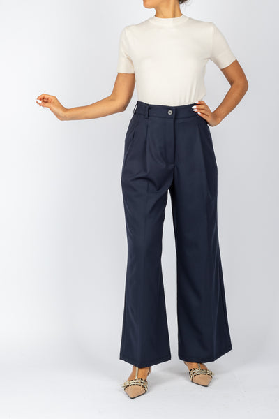 TENSIONE IN - W24P355 - PANTALONE PINCES