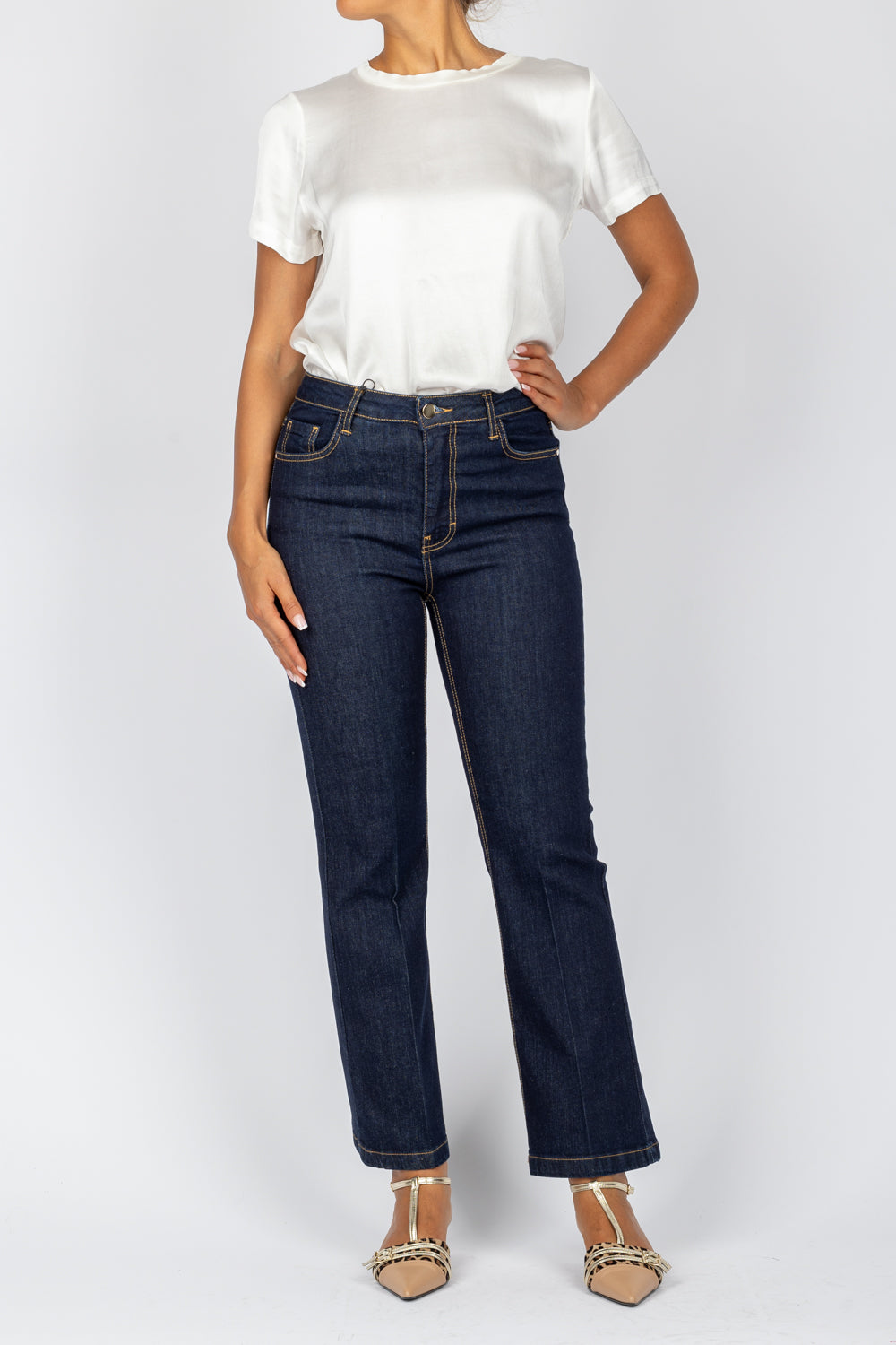 TENSIONE IN - CJ12023 - JEANS TROMBETTA