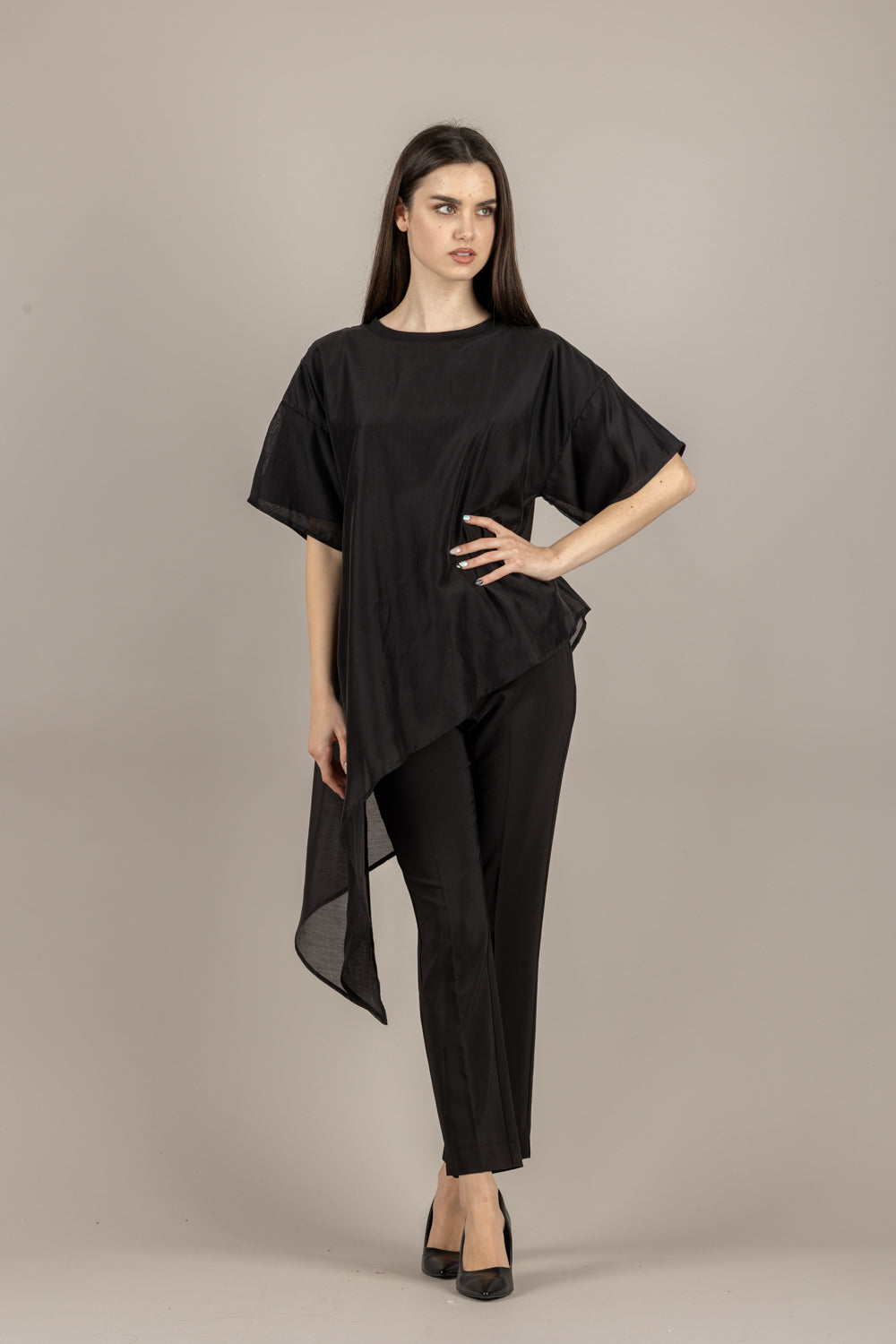 VICOLO - UAB0189 - MAGLIA NERO