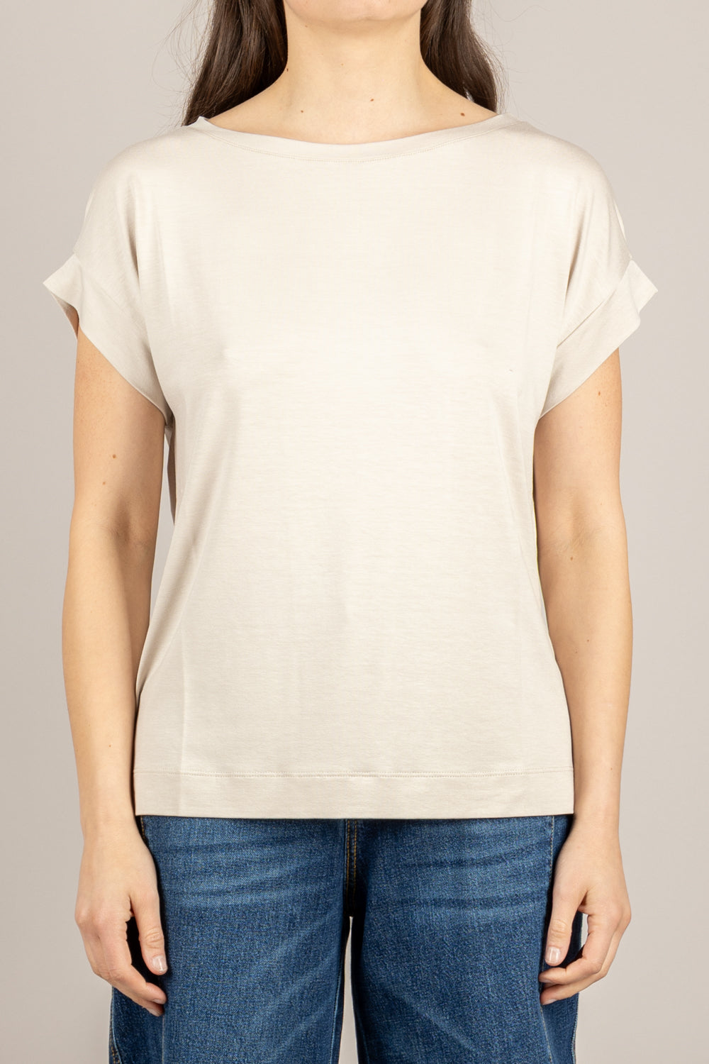 VICOLO - UAB0233 - MAGLIA BEIGE