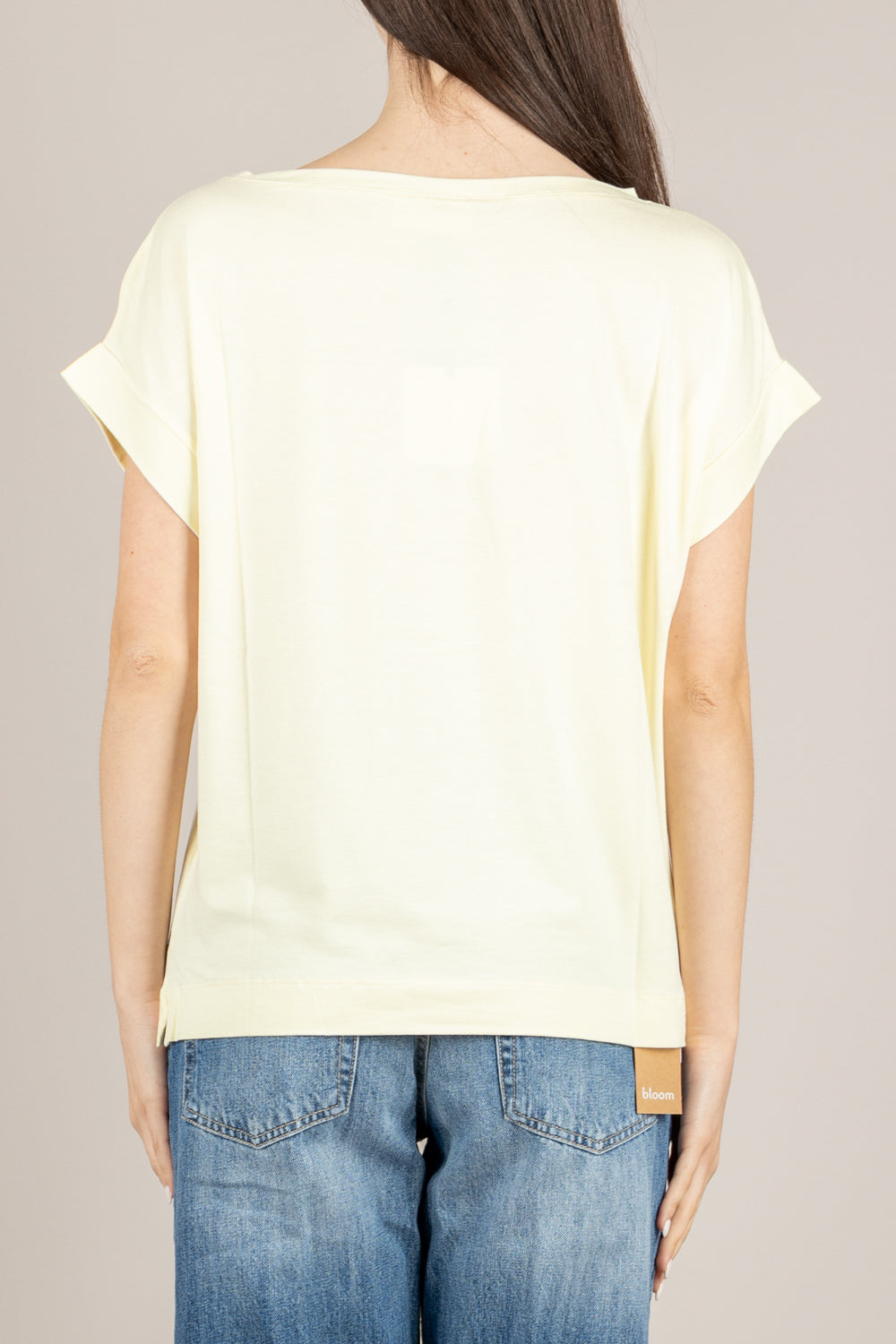 VICOLO - UAB0233 - MAGLIA GIALLO PAGLIERINO