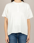 VICOLO - UAB0250 - MAGLIA CON BOTTONI NATURALE